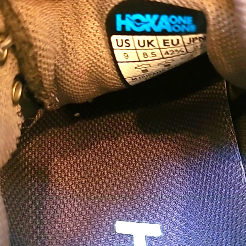 Hoka One One Hupana Flow Wool Sz 9 - image 4